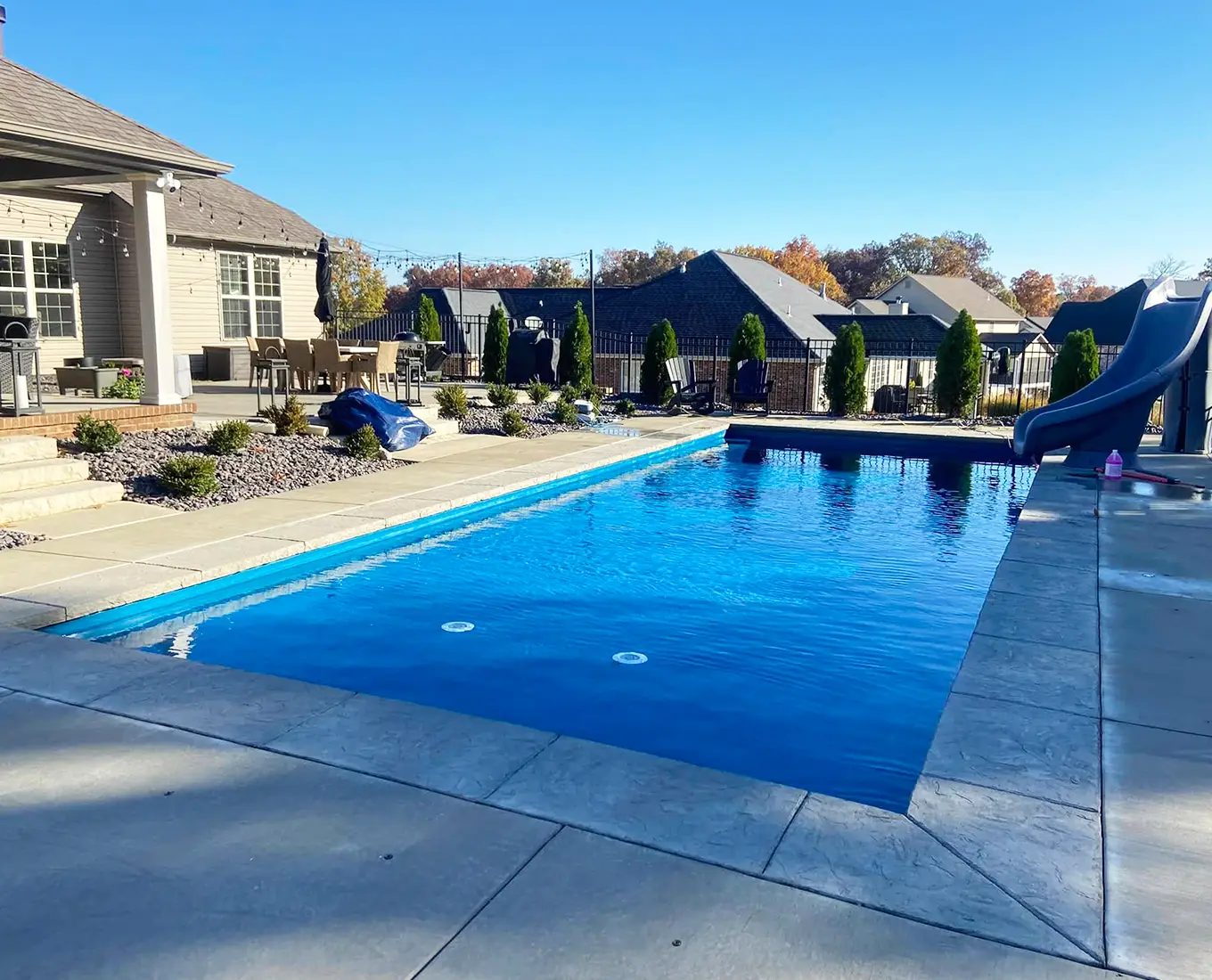 swimming pool installation columbia il