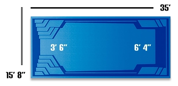 W2 - BR 35' WHITSUNDAY Pool Package