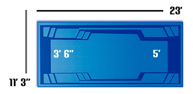 W6 - BR 23' OUTBACK Pool Package