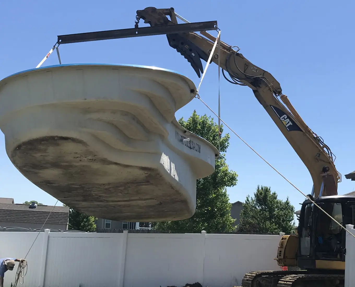 pool installation and construction services in columbia il