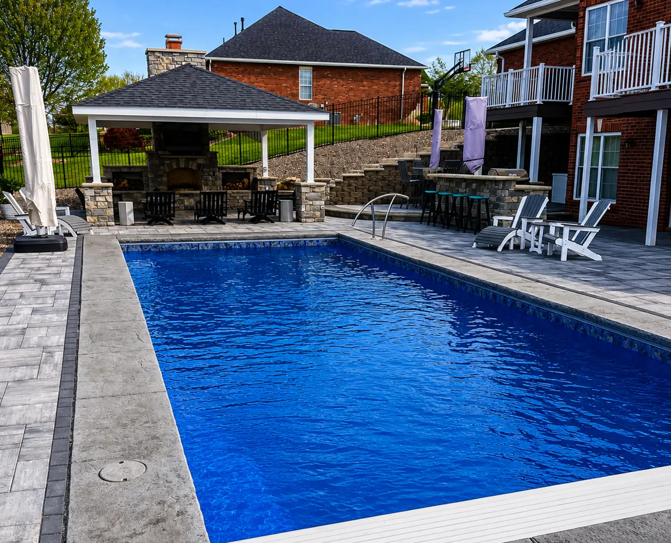 custom pool services in Columbia IL