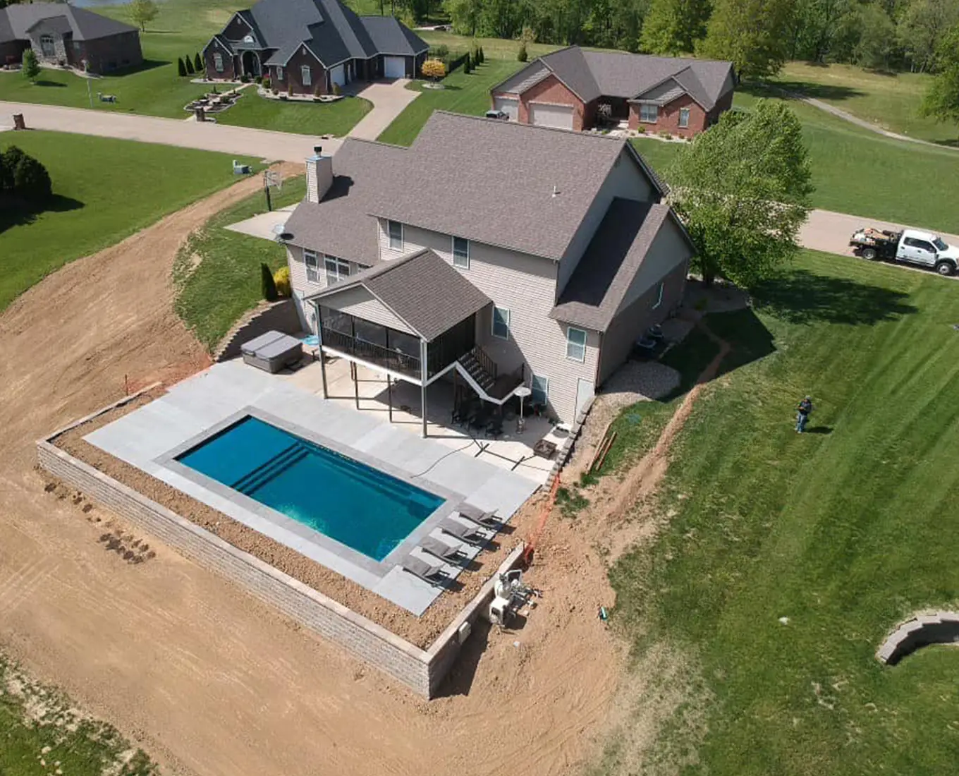 Swimming Pool Builders in Columbia IL